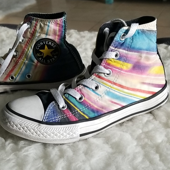 Converse Other - Girl's multicolored high top Converse